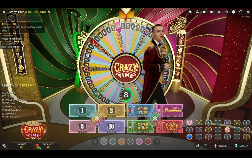 Crazy Time Live Game